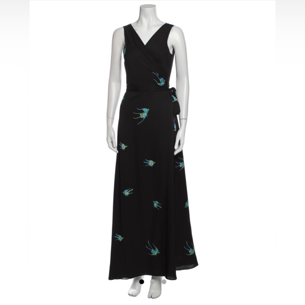 Diane Von Furstenberg silk wrap dress